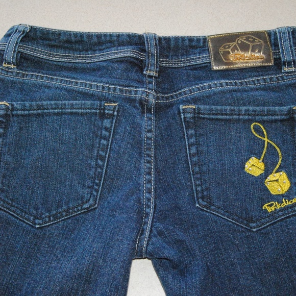 Pinkdice Brand Skinny Jeans Size 5/27 Dark Wash - Picture 2 of 8